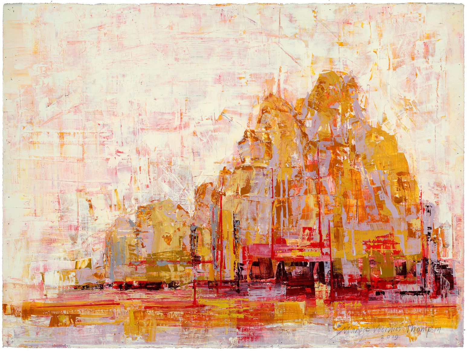 Margot Voorhies Thompson - Rock Tower, Oregon Outback