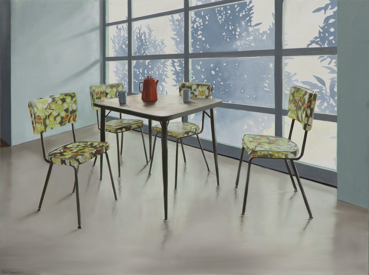 Gabe Fernandez  Netty's Chairs #1, 2022