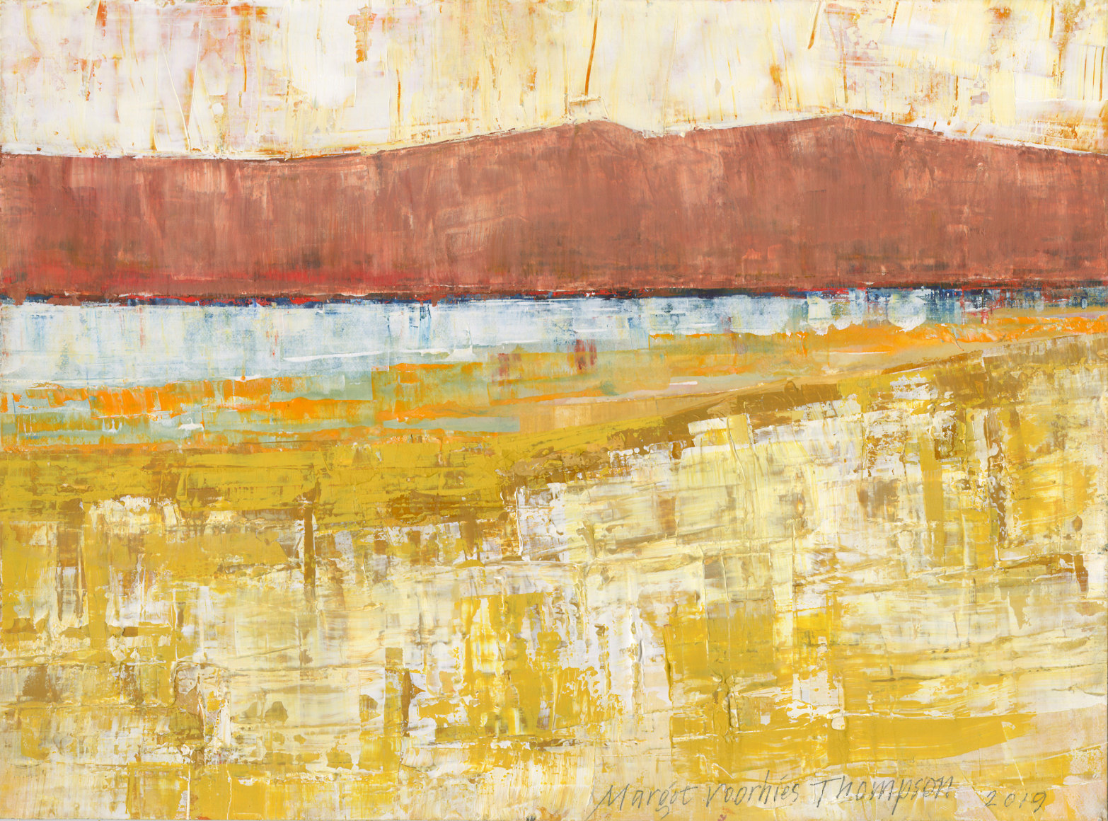 Margot Voorhies Thompson - Across the Playa