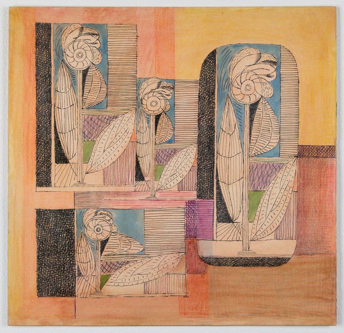 Bunce - Untitled (Floral Abstraction)