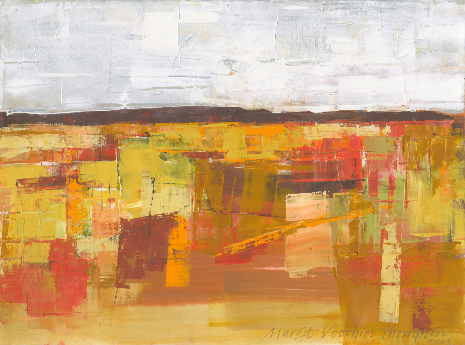 Margot Voorhies Thompson - Faraway Mountains, Across the Desert