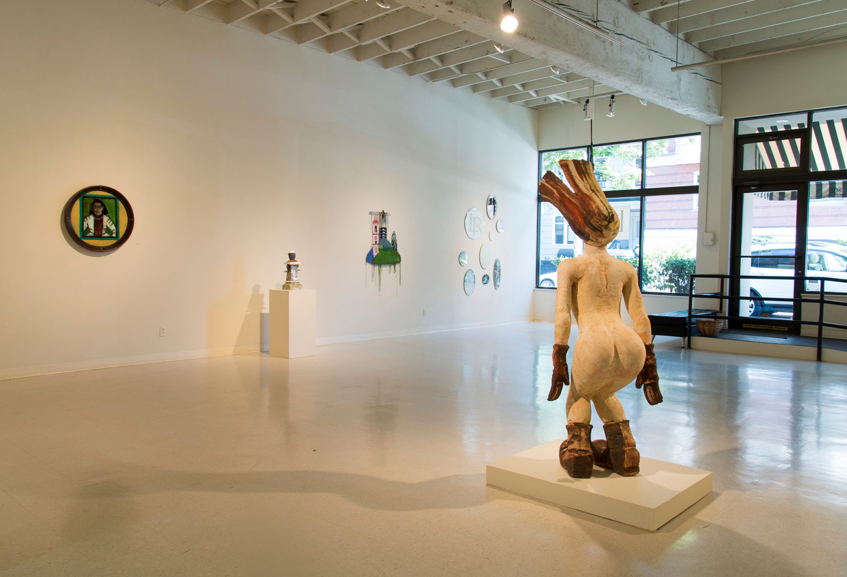 August 2015 Gallery Group Show installation view