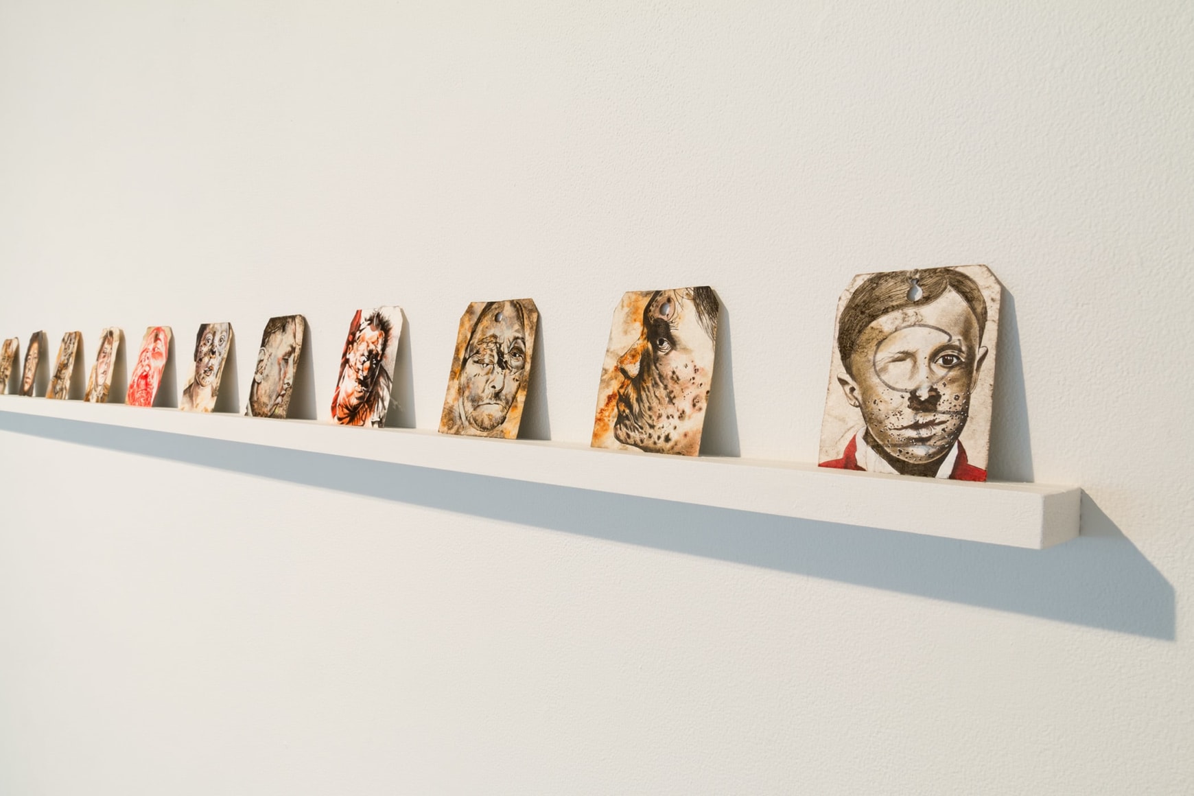 Eric Stotik installation view February 2017