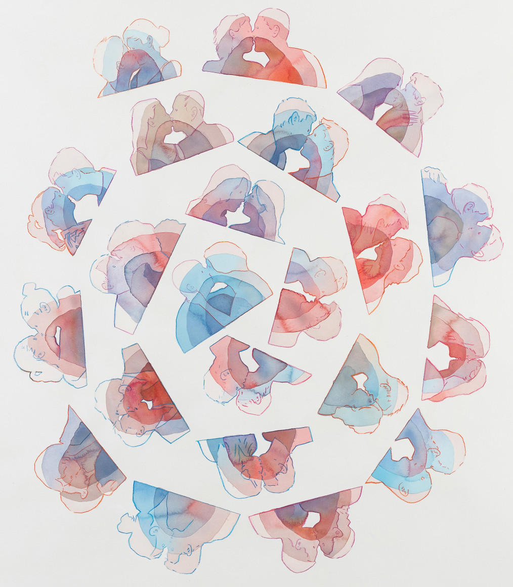 Dan Gluibizzi - 22 couples kissing