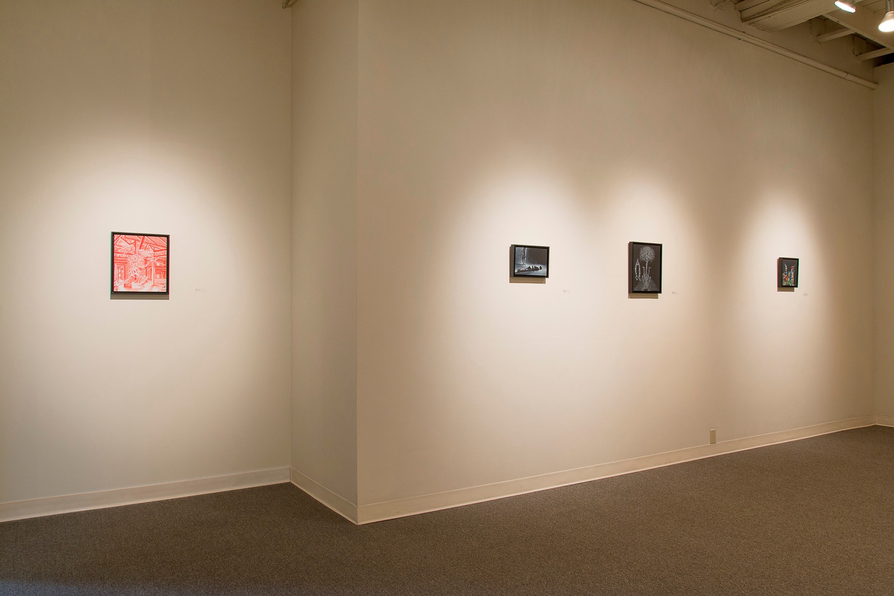 Eric Stotik Installation at Laura Russo Gallery October 2015