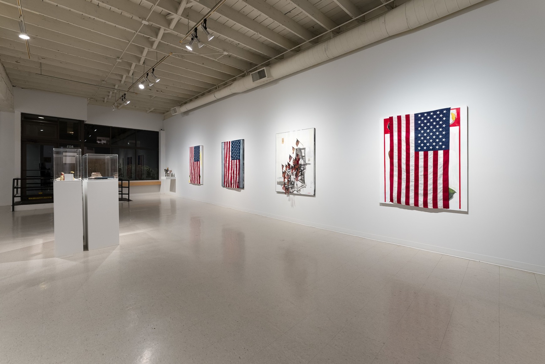 Julian V.L. Gaines - Under the Flag - Russo Lee Gallery - Installation View 011