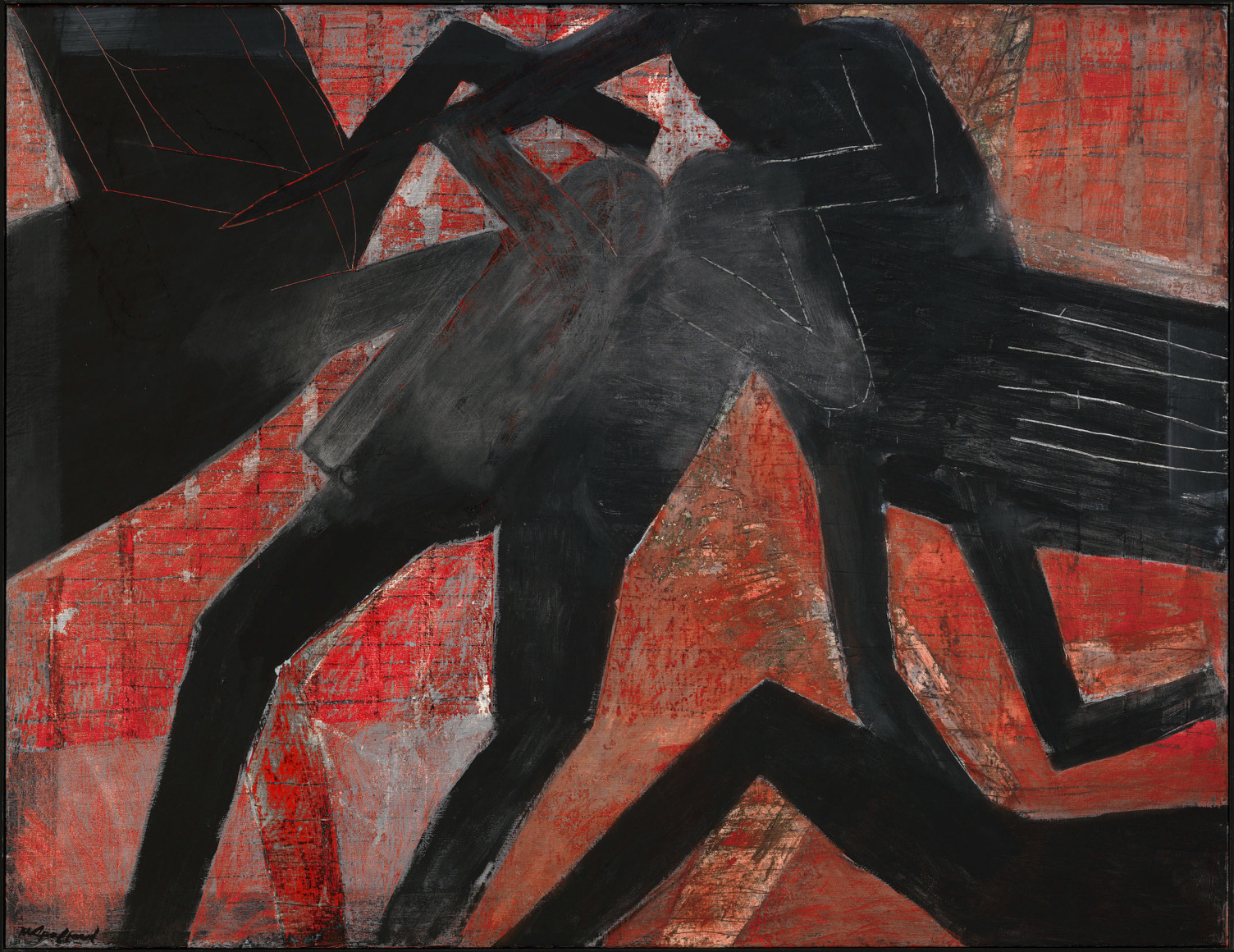 Michael Spafford (b. 1935)  Lapiths and Centaurs, 1992