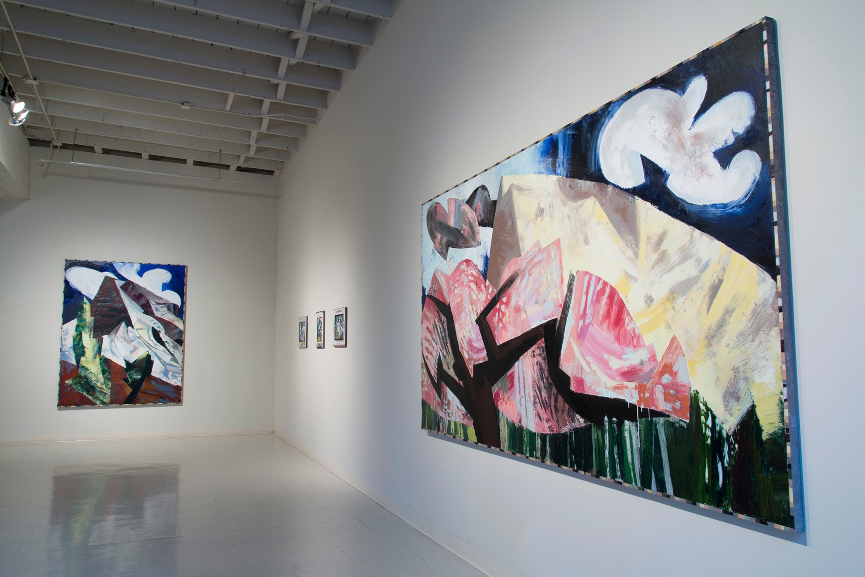 Lucinda Parker show at Laura Russo Gallery November 2015