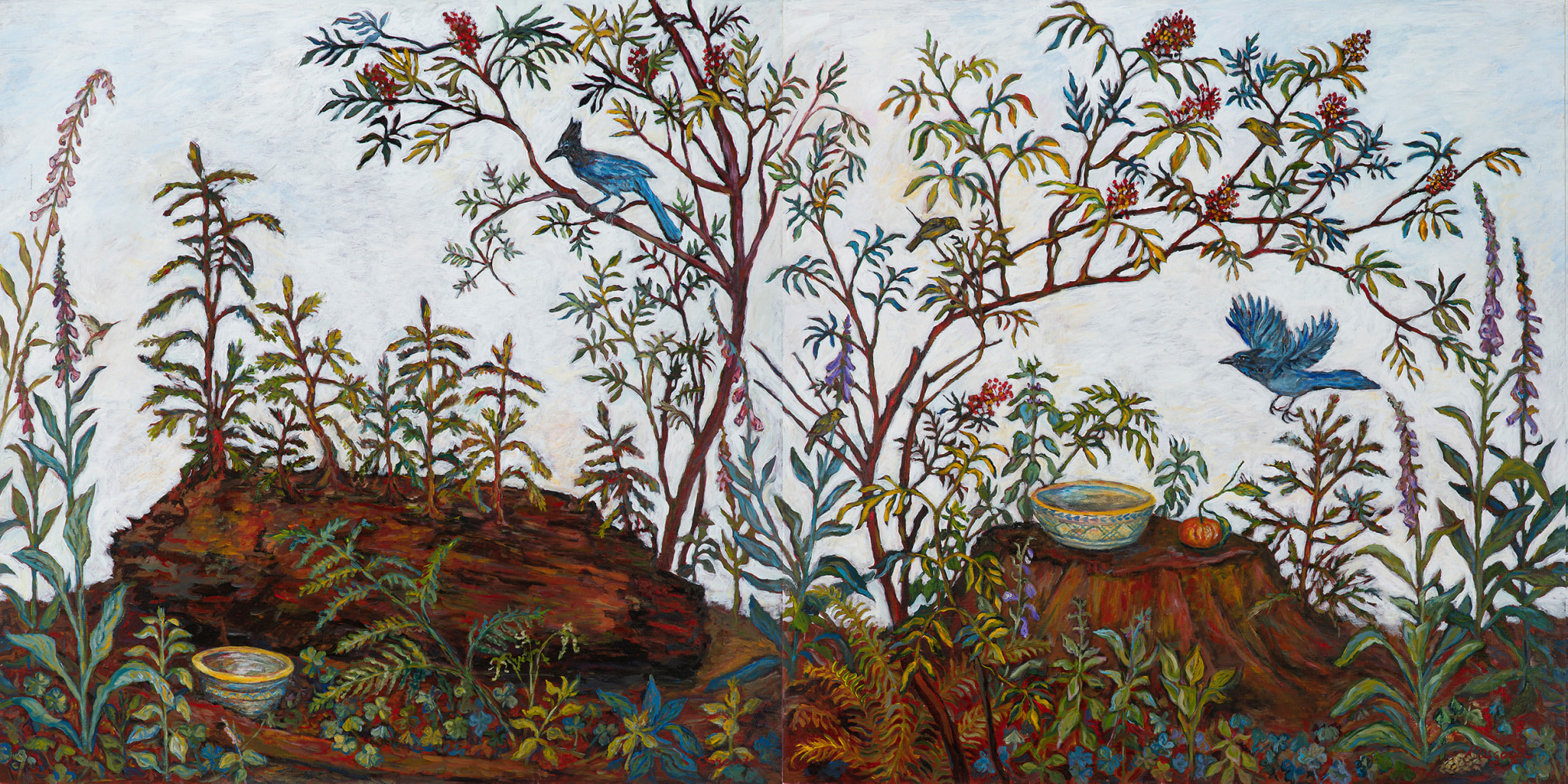 Kim Osgood (b. 1955)  Under the Sitka, 2020