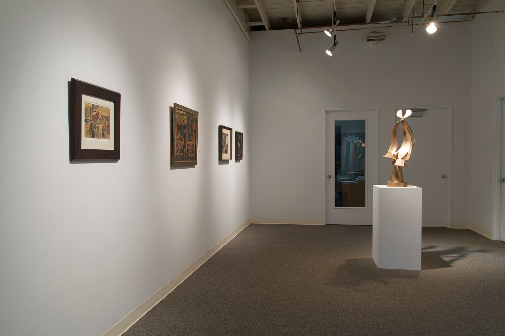 Looking Back installation view