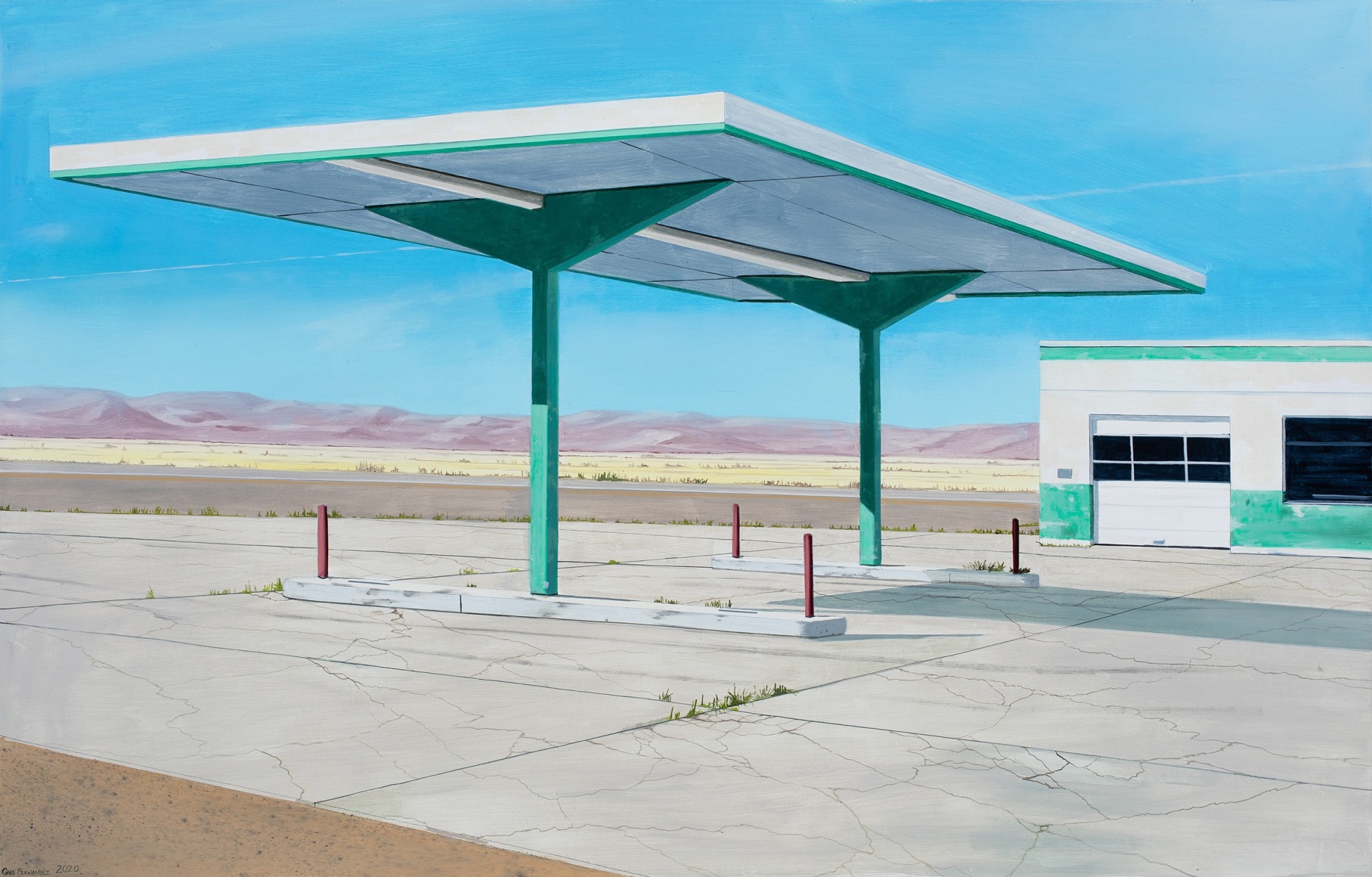 Gabe Fernandez  Green Gas Station