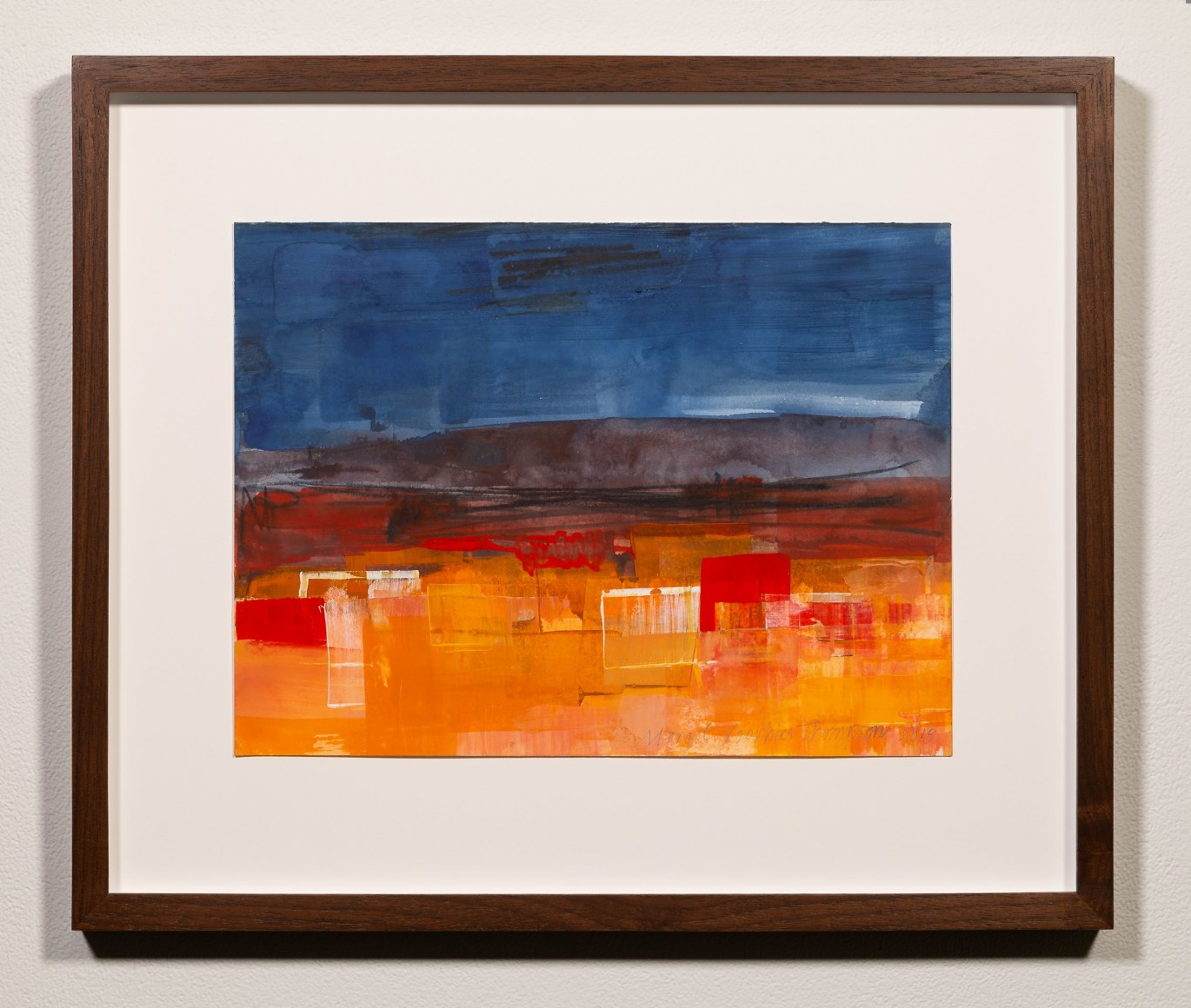 Margot Voorhies Thompson - Night Falls on Rothko Desert