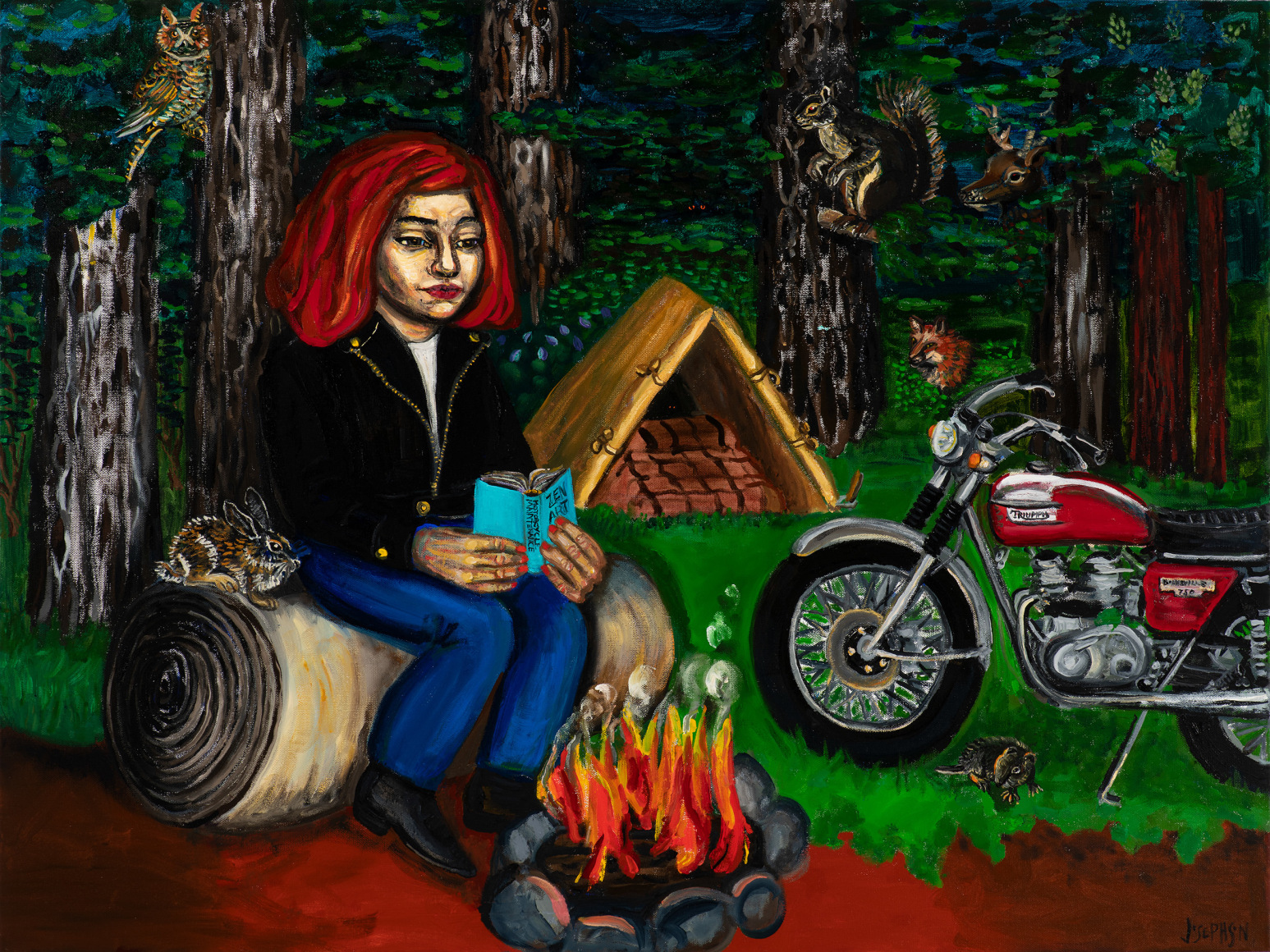 Mary Josephson (Born:1953)  Portrait of Home 6, 2021