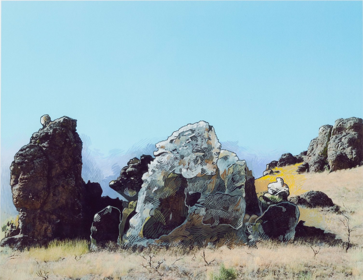 Stephen McClelland (b. 1946)  Idaho Series #2, 2016