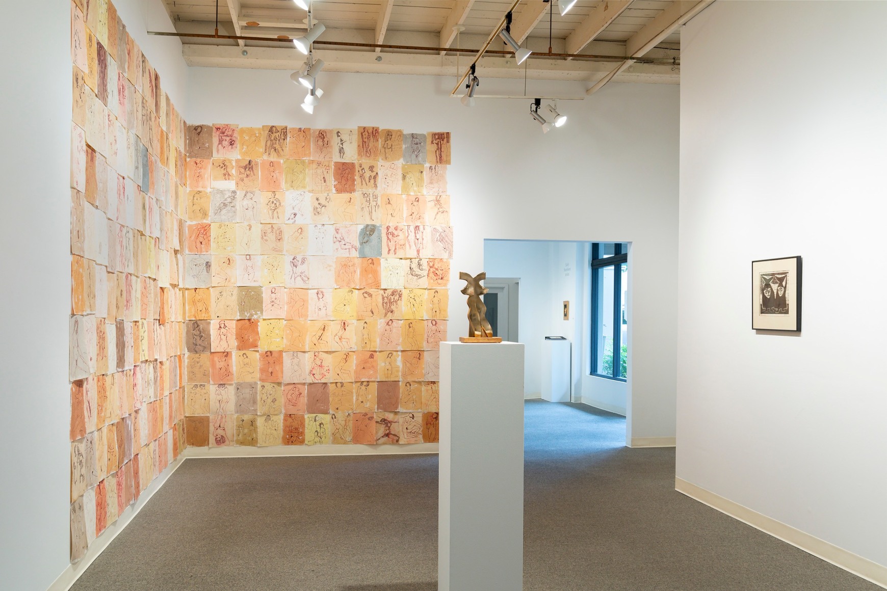 Early Northwest Artists - Installation View - June 2019 - Carl Morris, Louis Bunce, Michele Russo, Sally Haley, Manuel Izquierdo - view 05