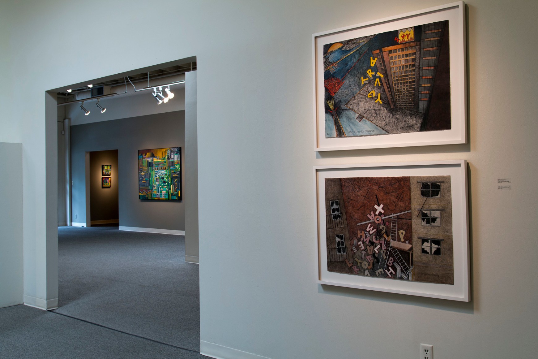 Margot Voorhies Thompson at Laura Russo Gallery May 2014