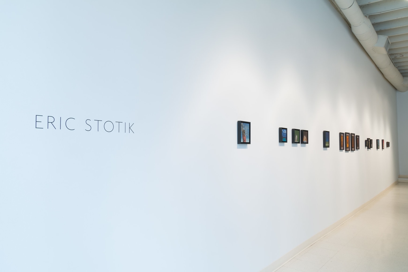 Eric Stotik installation view February 2017