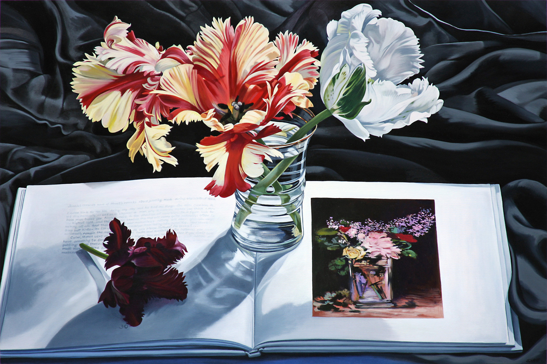 Wolf - Tulips with Vase de Fleurs