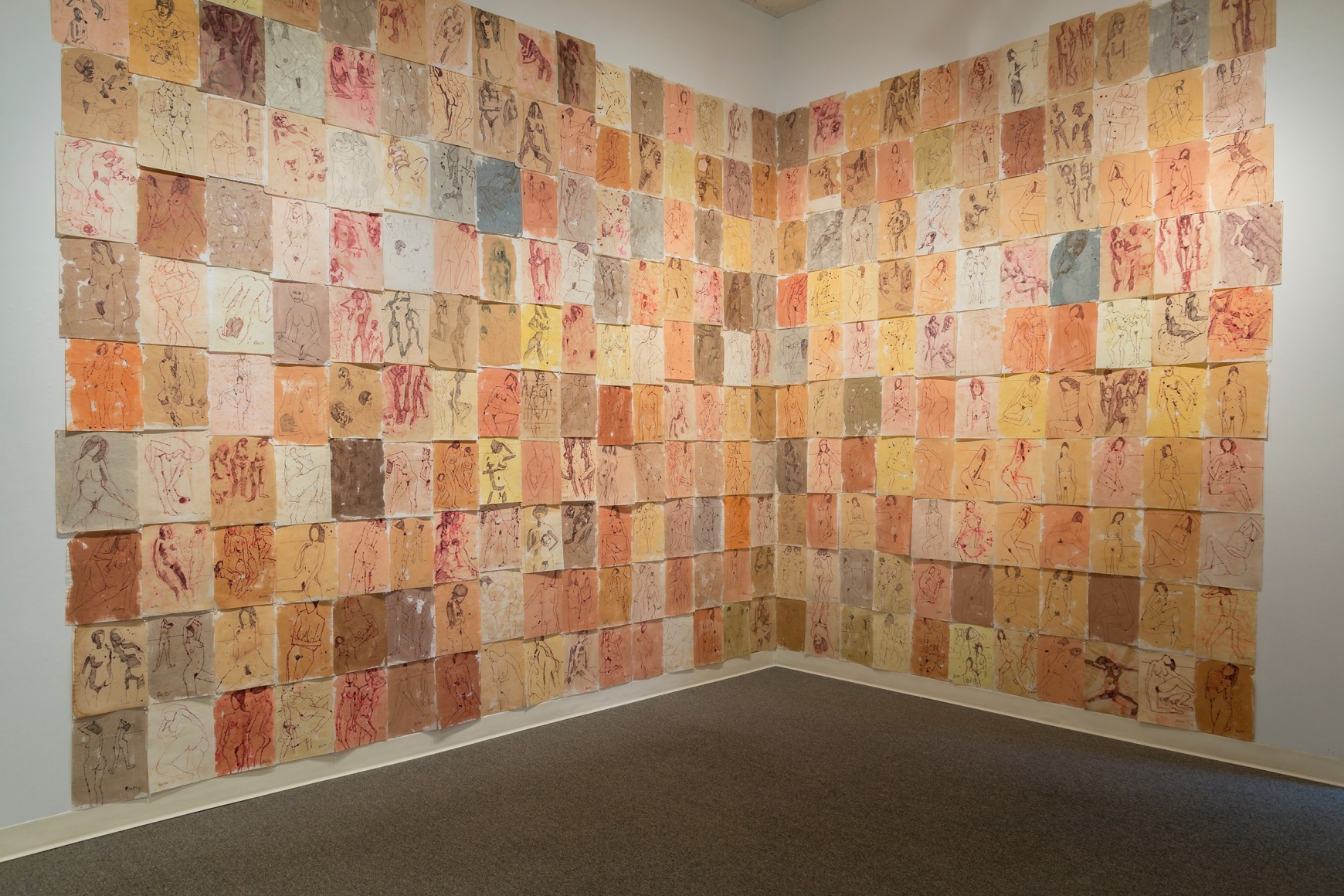 Early Northwest Artists - Installation View - June 2019 - Carl Morris, Louis Bunce, Michele Russo, Sally Haley, Manuel Izquierdo - view 08