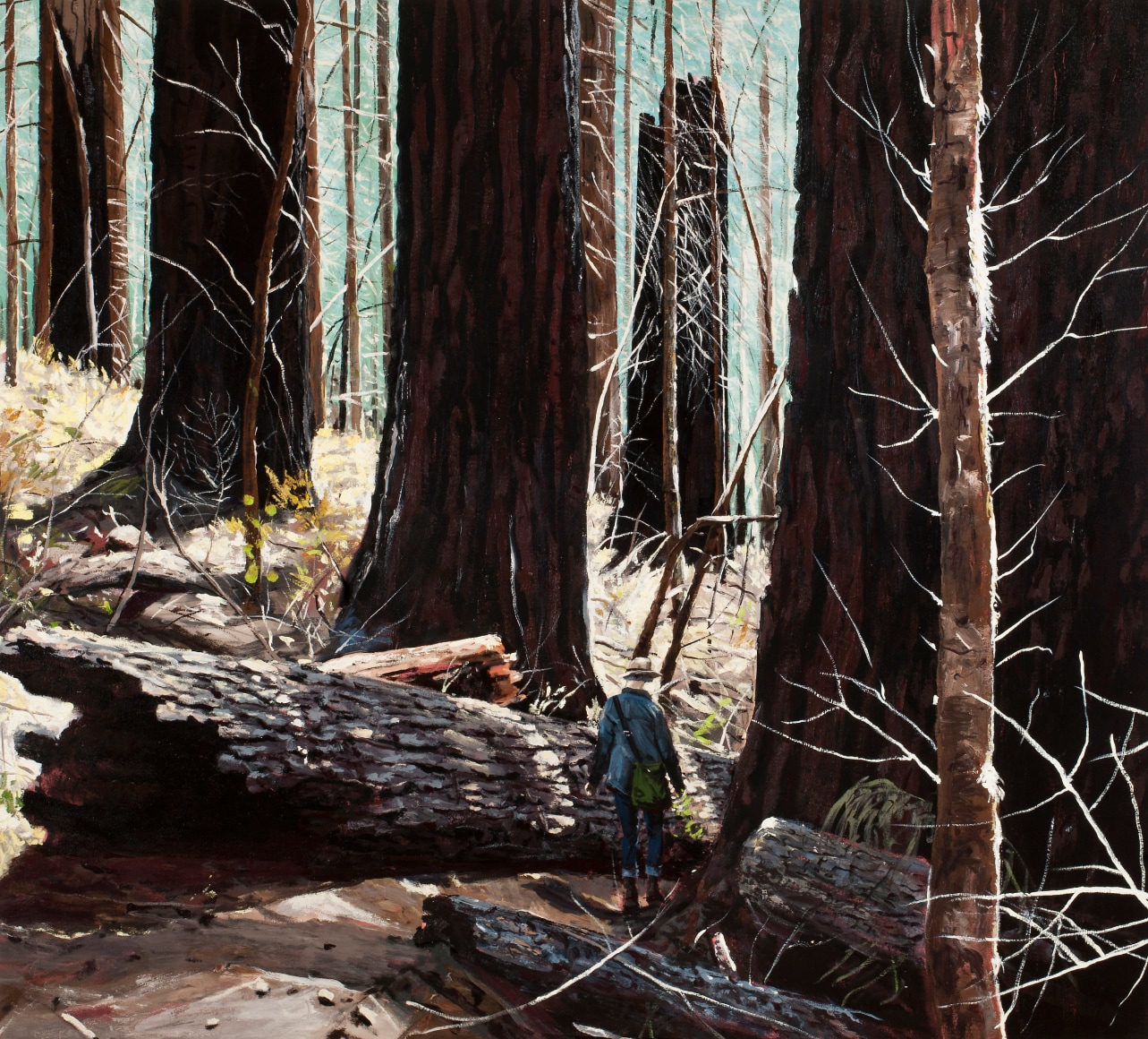 Michael Brophy (b. 1960)  Aftermath: The Descent, 2021