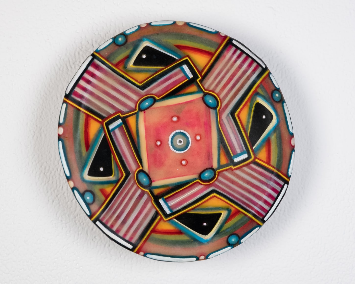 Ren&eacute; Rickabaugh (b. 1947)  Patterned Bowl 3, 2020