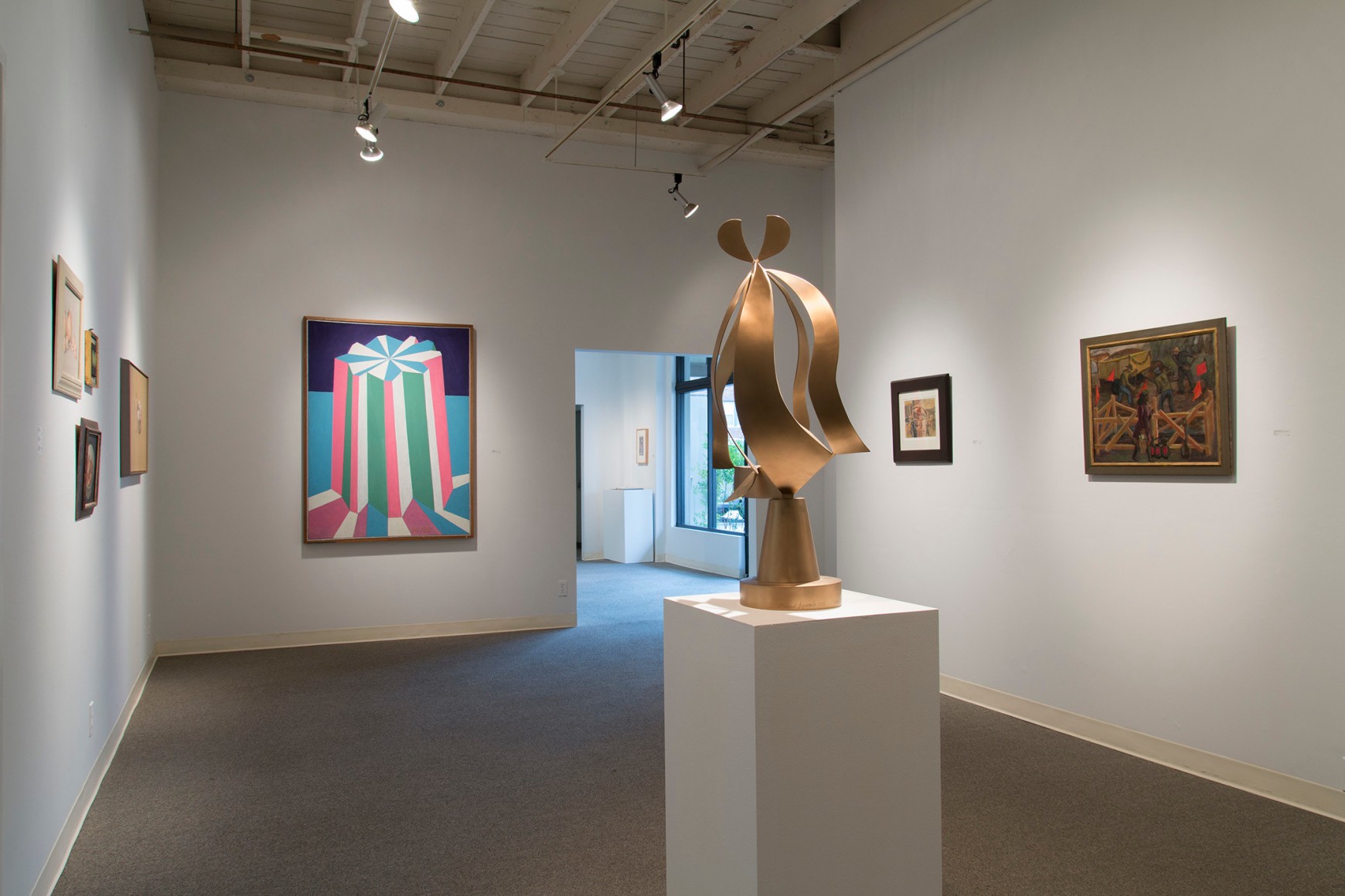 Looking Back installation view