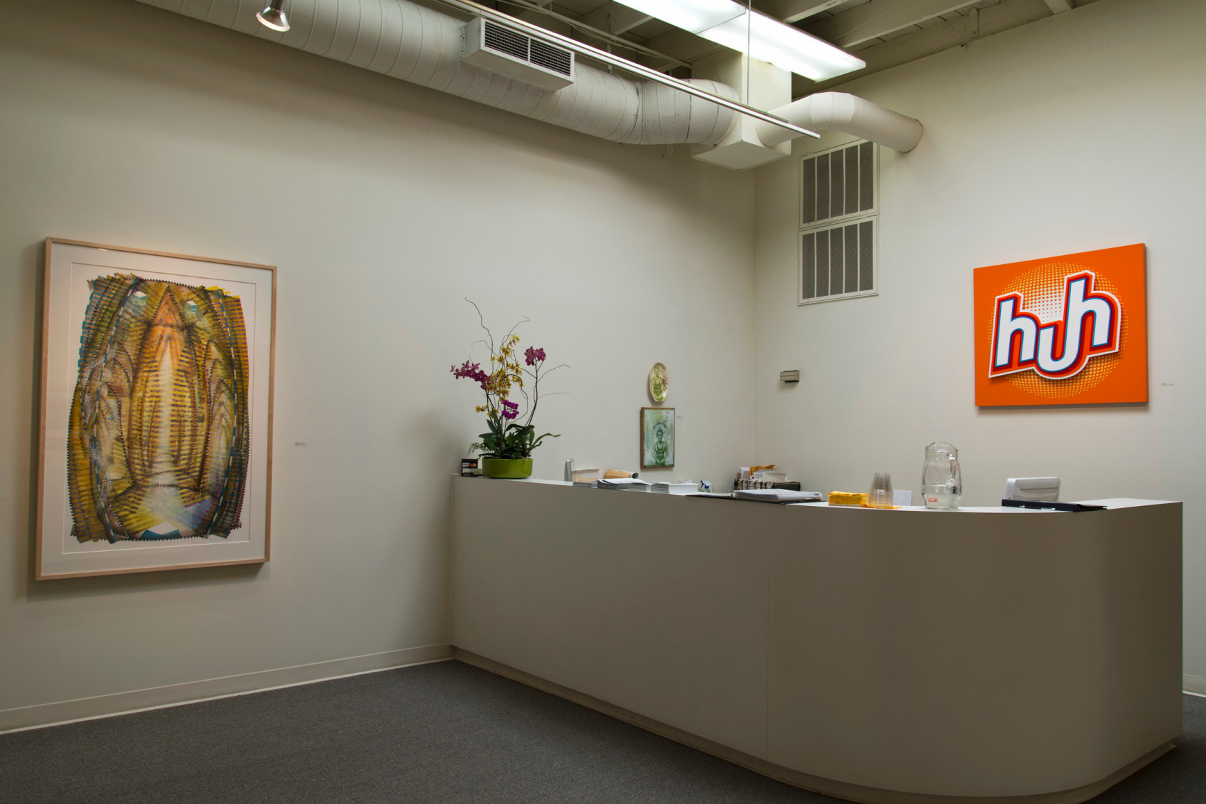 Bill Hoppe  and Heidi Cody in Non Finito at Laura Russo Gallery August 2014