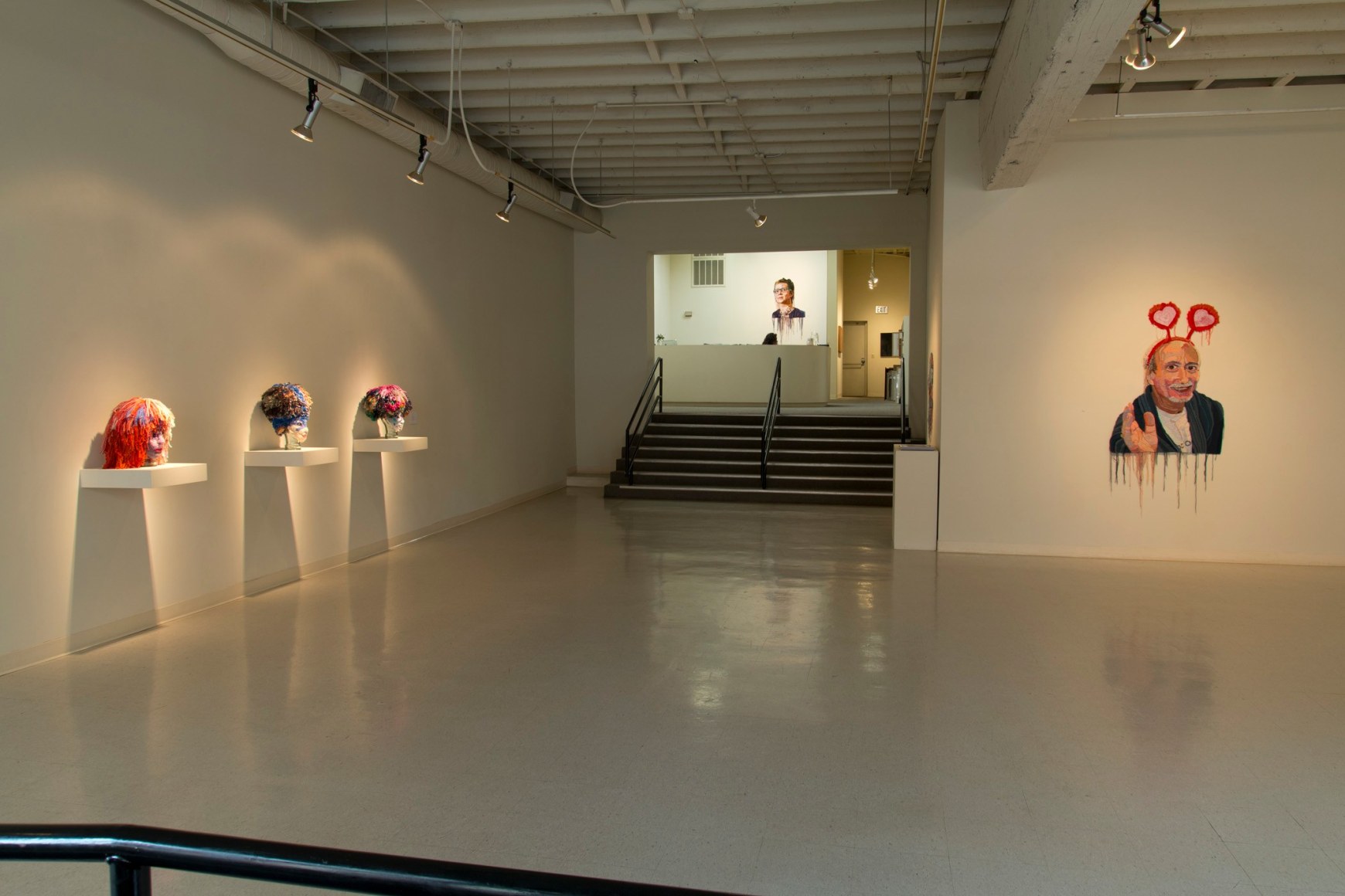 Jo Hamilton installation views Laura Russo Gallery February 2015