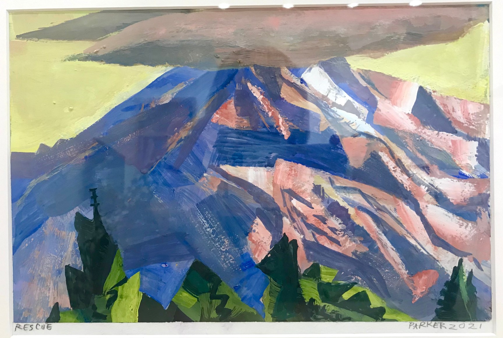Lucinda Parker (b. 1942)  Rescue, 2021