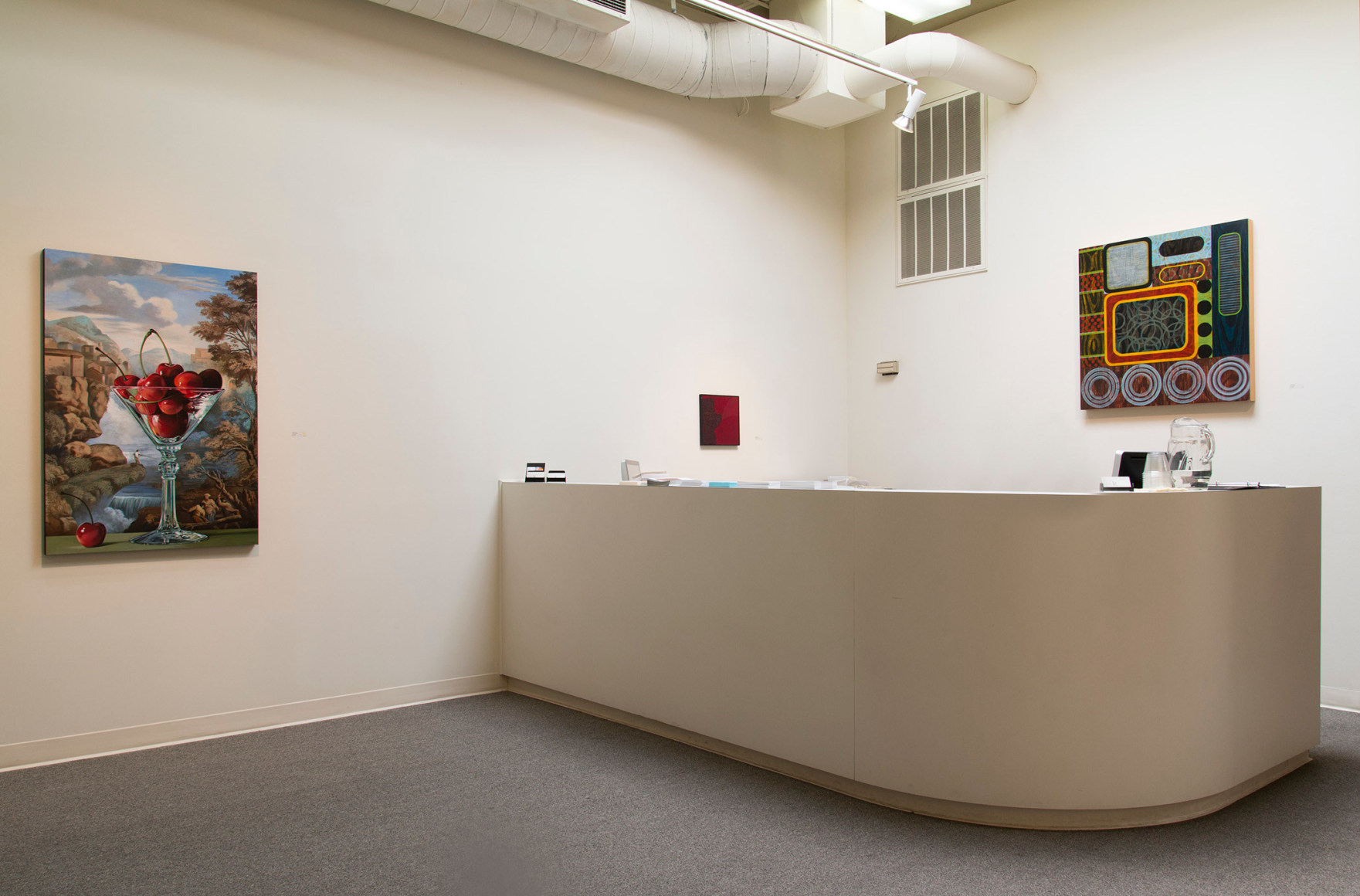 August 2015 Gallery Group Show installation view