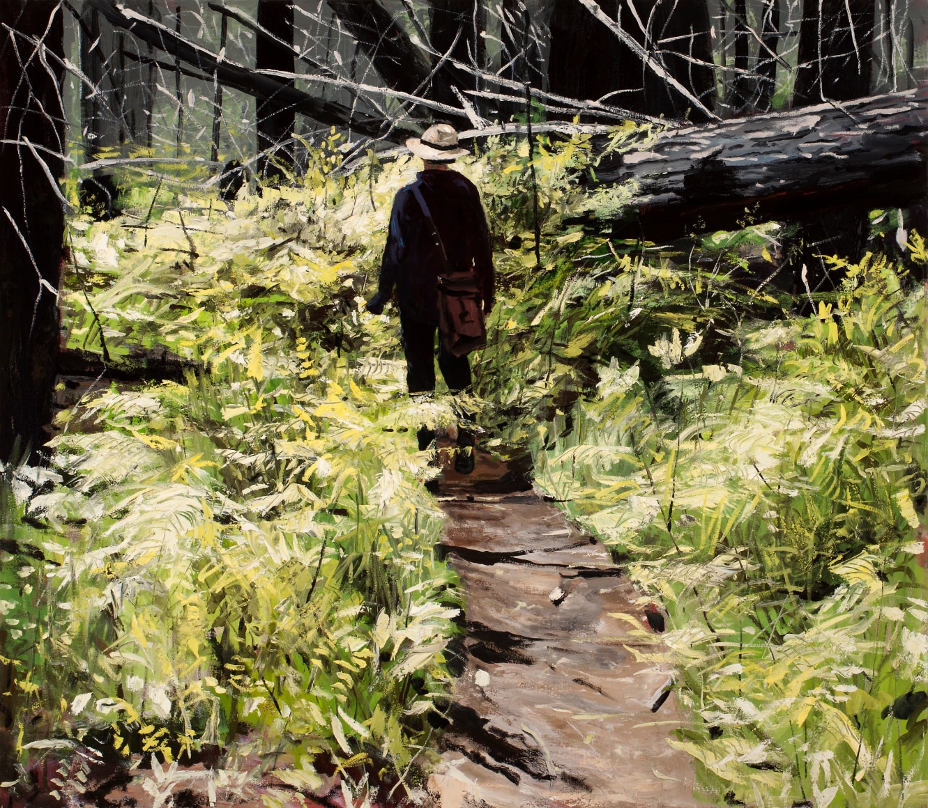 Michael Brophy (b. 1960)  Aftermath: New Growth, 2021