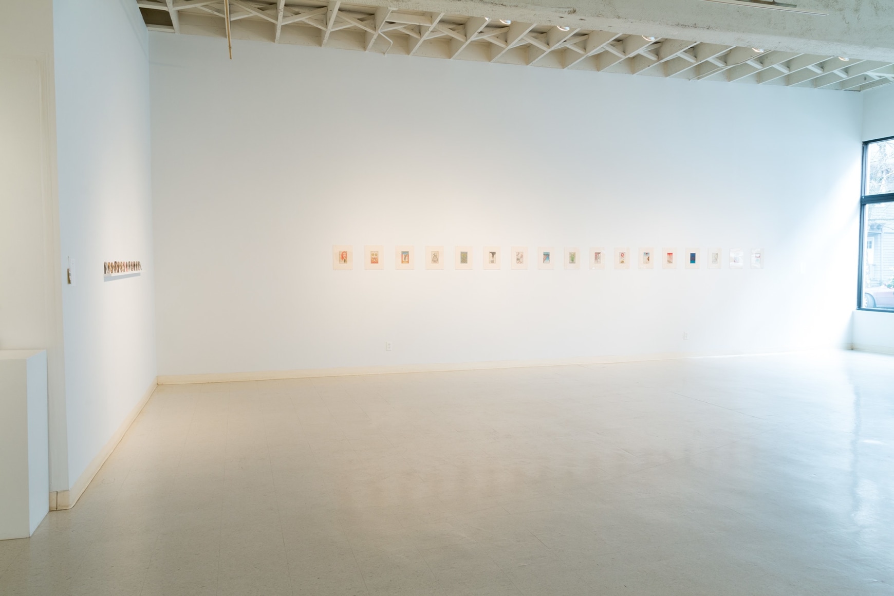 Eric Stotik installation view February 2017