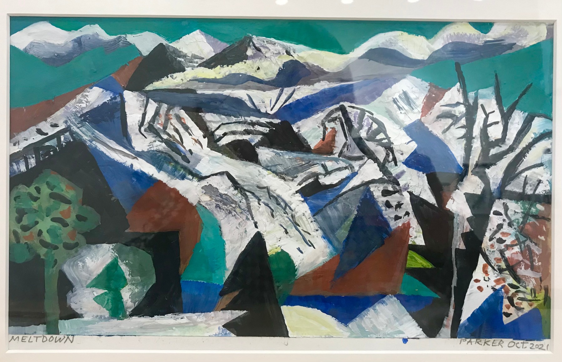 Lucinda Parker (b. 1942)  Meltdown, 2021