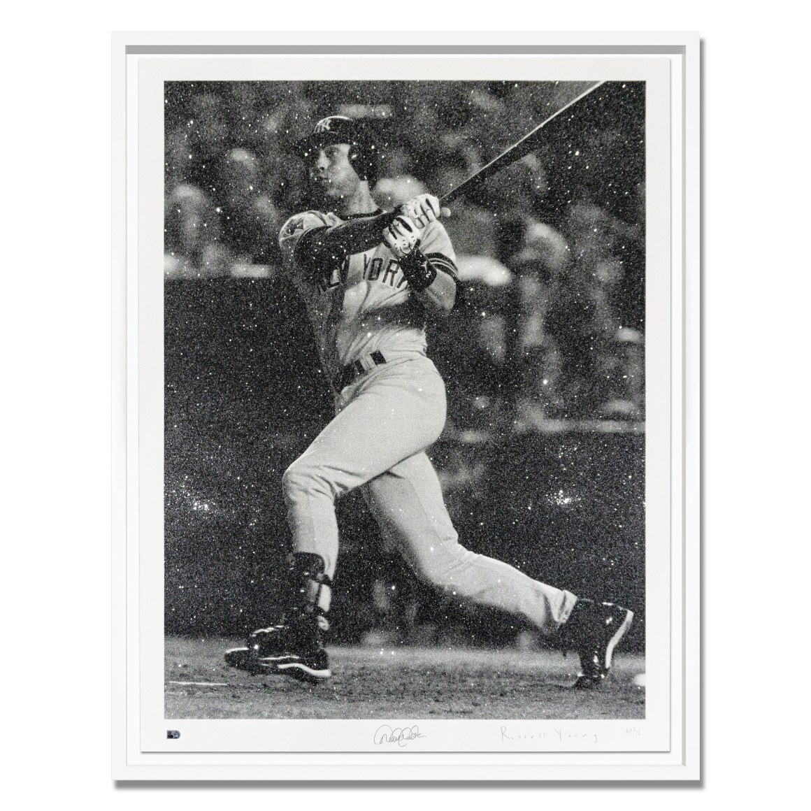RUSSELL YOUNG, JETER - THE SWING,&nbsp;2024 (FRAMED)