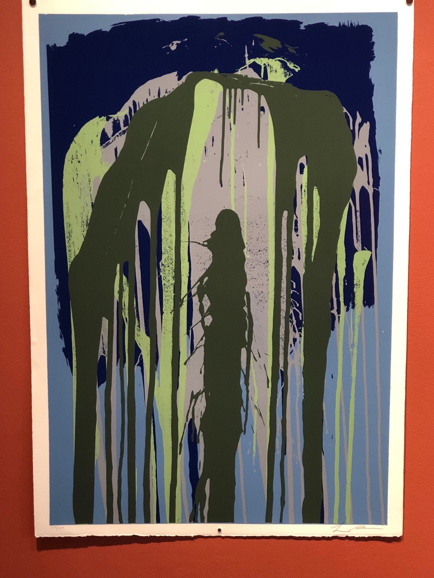 Larry poons, (American b. 1937)