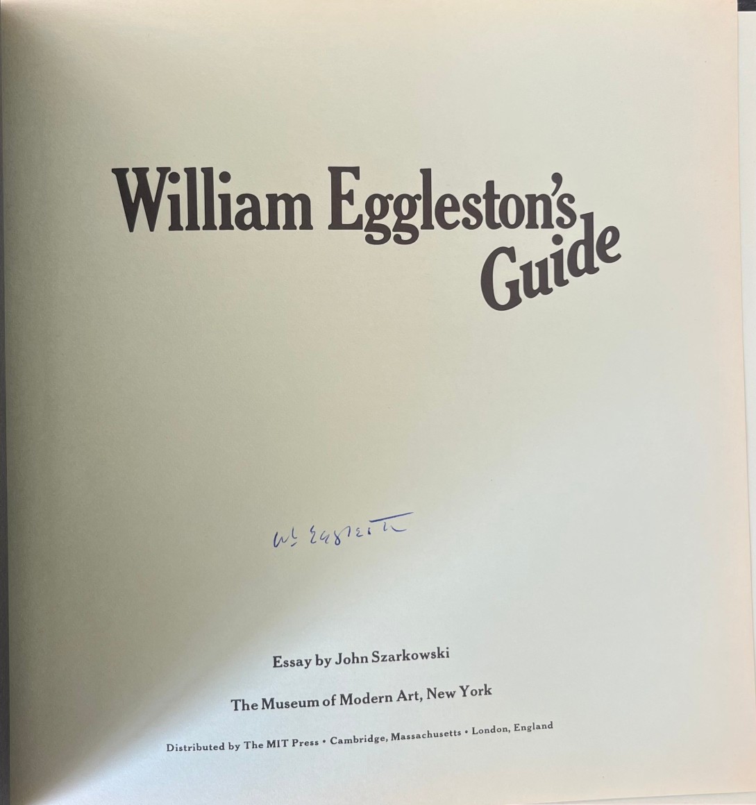 William Eggleston's Guide, 1976 - Books - Anders Wahlstedt