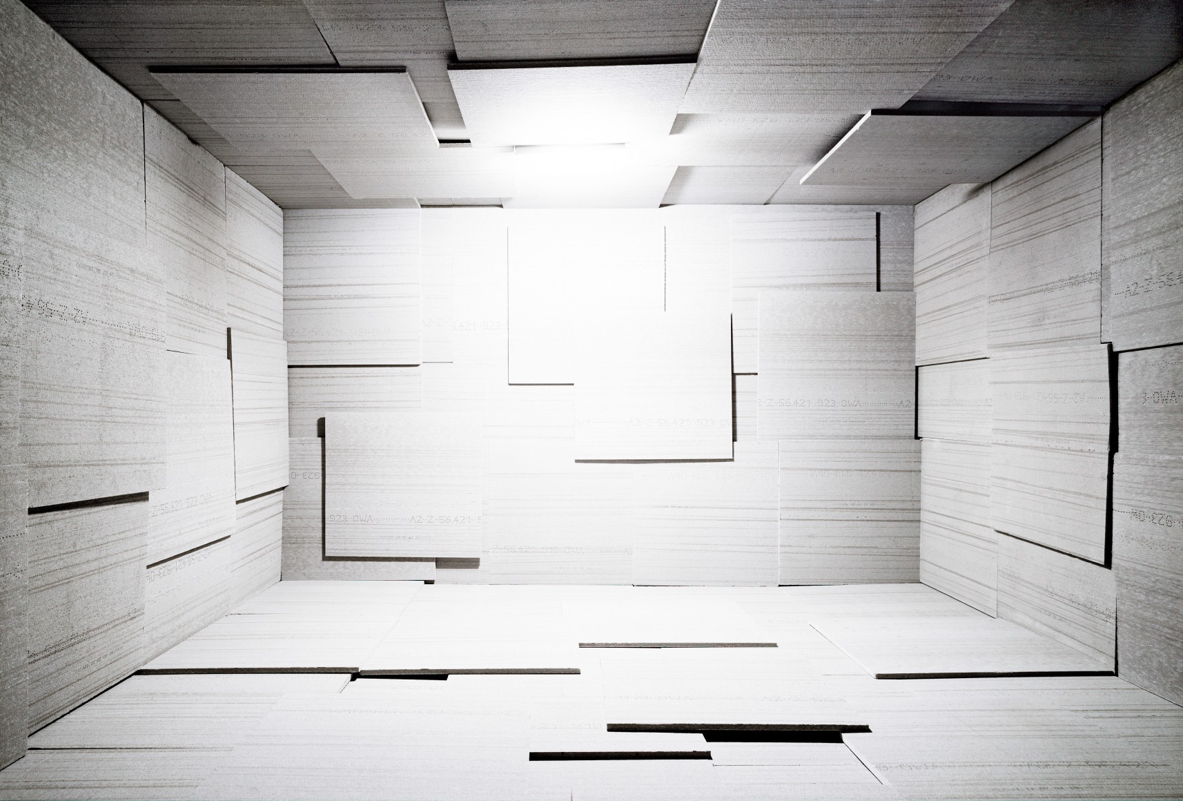 Marleen Sleeuwits, interior, construction,  architecture, space, Sous Les Etoiles Gallery, New York