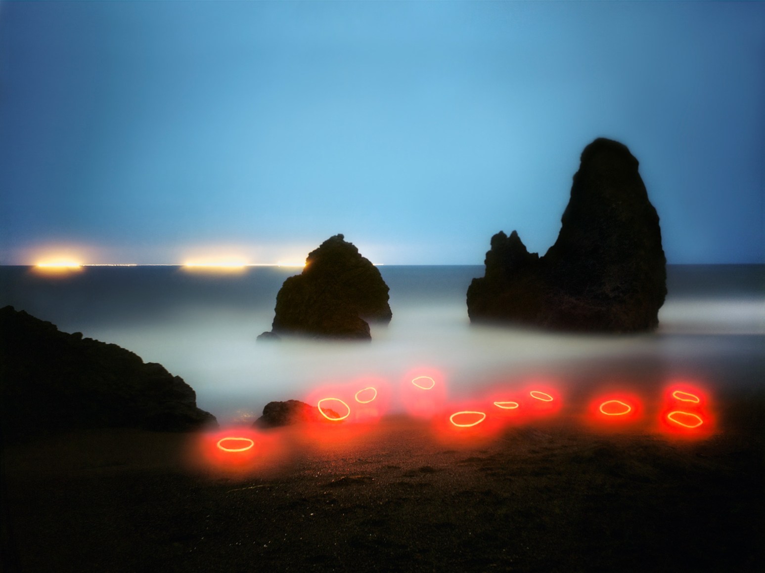 Barry Underwood, Scenes, Rodeo Beach, 2009, Sous Les Etoiles Gallery