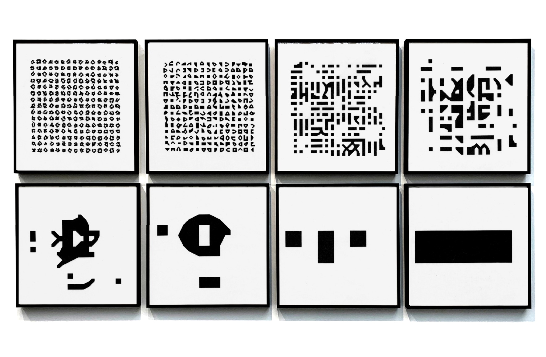 Gottfried Jager, concrete photography, Germany, abstraction, photogram, Sous Les Etoiles Gallery