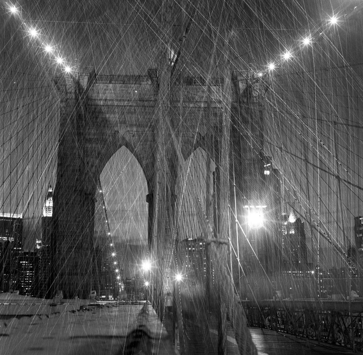 Brooklyn Bridge de Nuit, 2006 - Bruno Bertrand-Frezoul