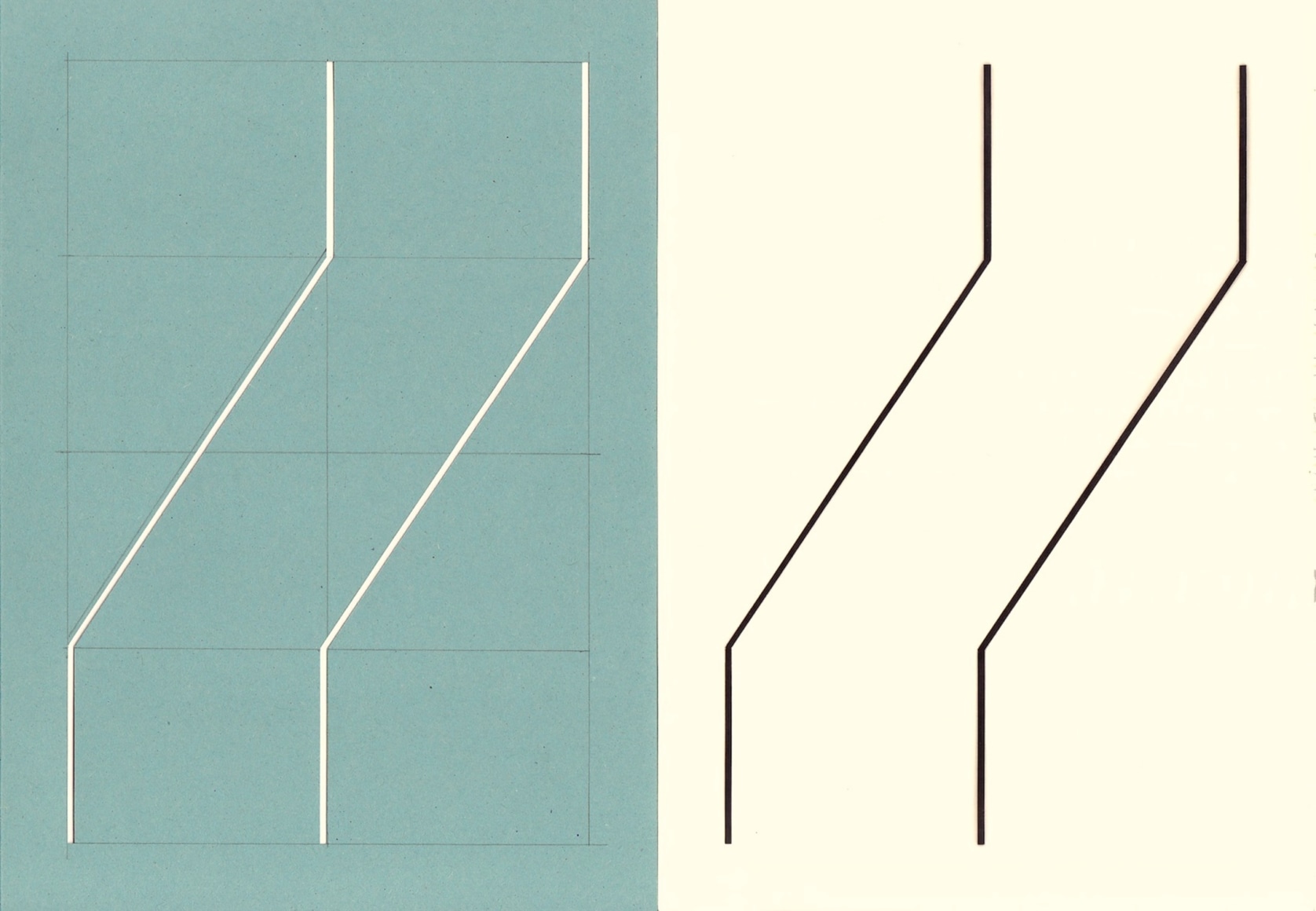 Richard Caldicott, Photogram and paper negative, Recent Work 2010-2013, Sous Les Etoiles Gallery