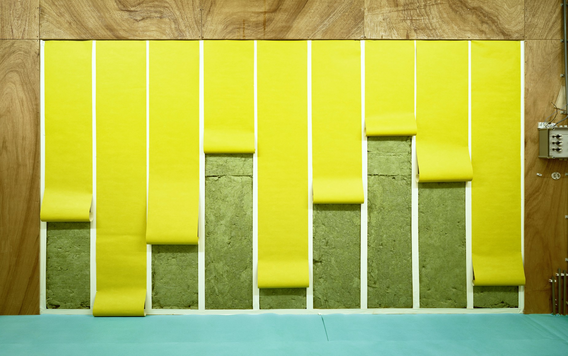 Marleen Sleeuwits, interior, construction,  architecture, space, Sous Les Etoiles Gallery, New York