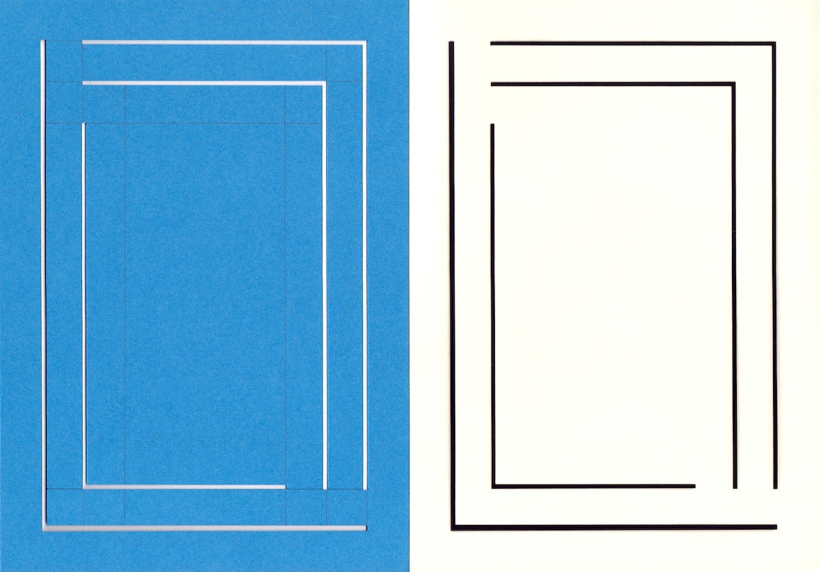 Untitled #8, 2015 - Photograms &amp; Paper Negatives | Richard Caldicott Fine Art