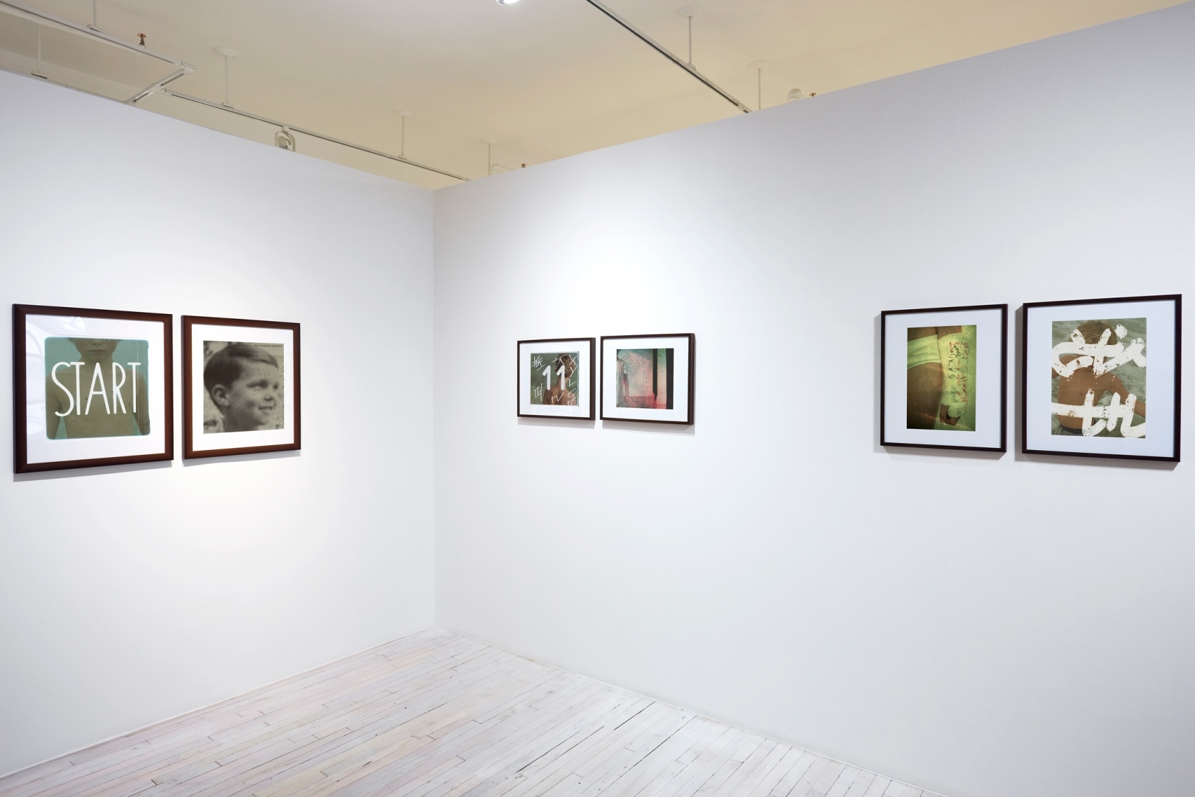 Robin Cracknell's &quot;Childhood&quot; exhibition installation at Sous Les Etoiles Gallery, 2016