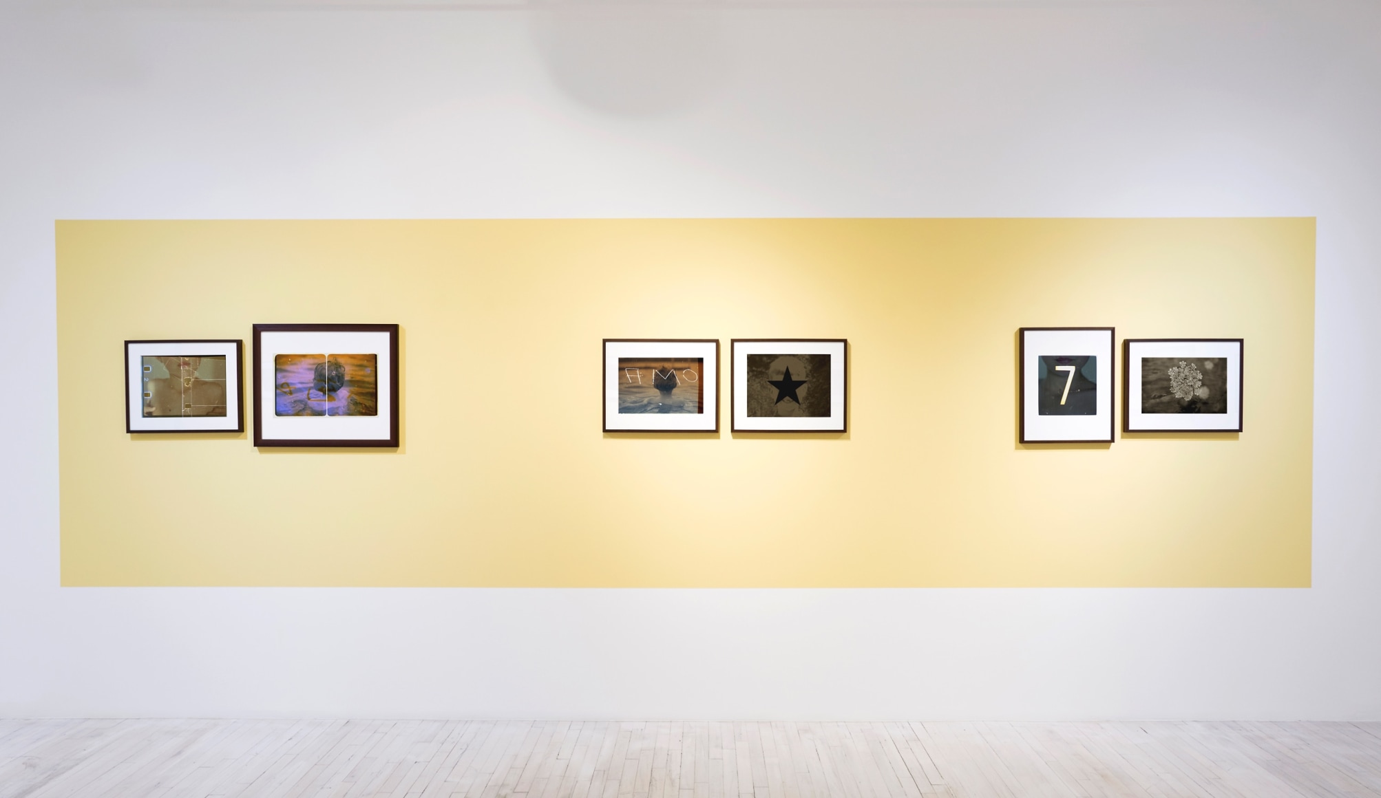 Robin Cracknell's &quot;Childhood&quot; exhibition installation at Sous Les Etoiles Gallery, 2016