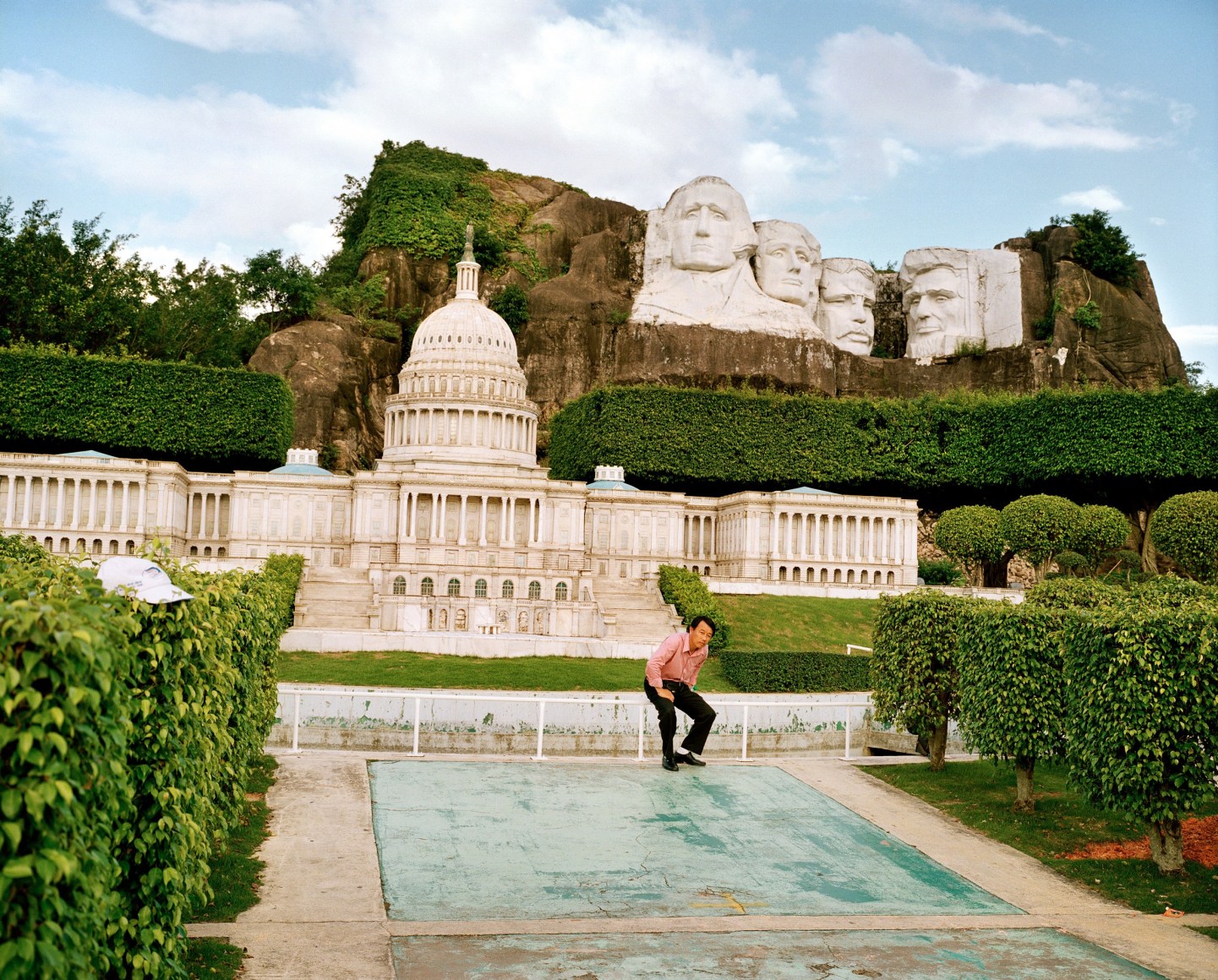 Reiner Riedler, Fake Holidays, Capitol, Window of the World, Shenzhen, China, 2008, Sous Les Etoiles Gallery