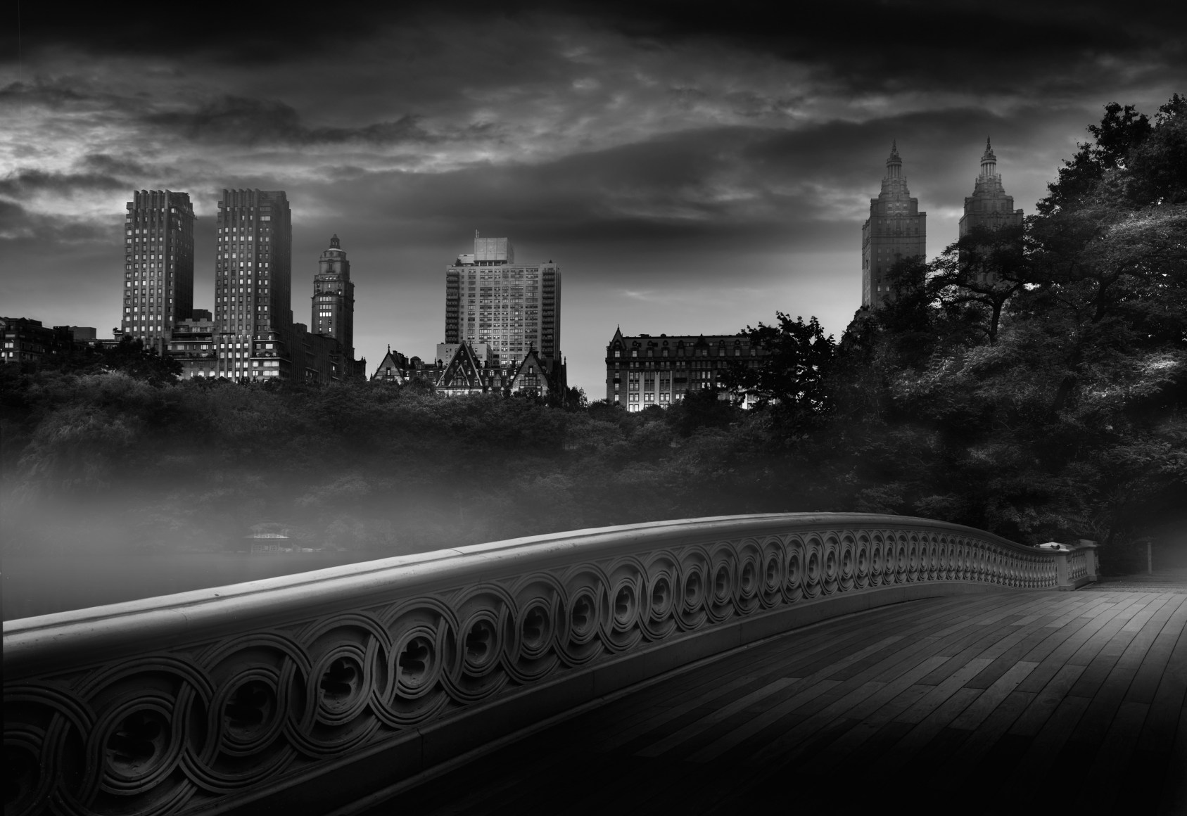 Bow Bridge 2, 2006 - The Light of New York | Jean-Michel Berts Photography