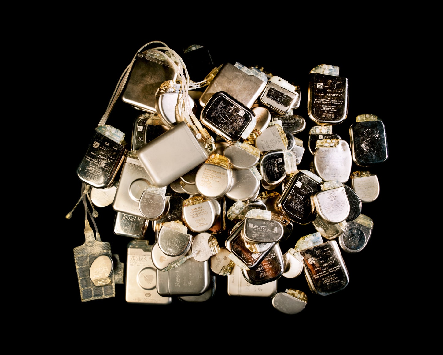 Reiner Riedler, Livesaving Machines, Used Pacemakers, 2012, Sous Les Etoiles Gallery