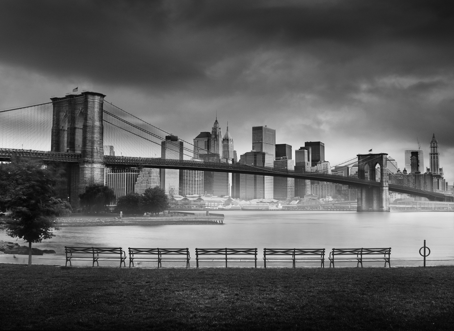 Brooklyn Bridge 2, 2006 - The Light of New York | Jean-Michel Berts Photography