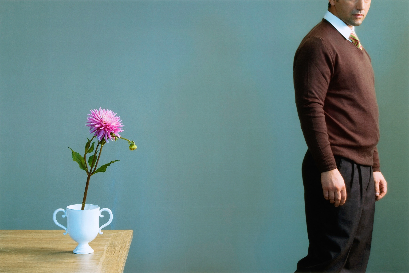 Man and Flower, 2007 - Postmodern Mysteries | Sophie Delaporte Art